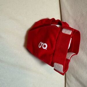Red gDiaper with Velcro Straps